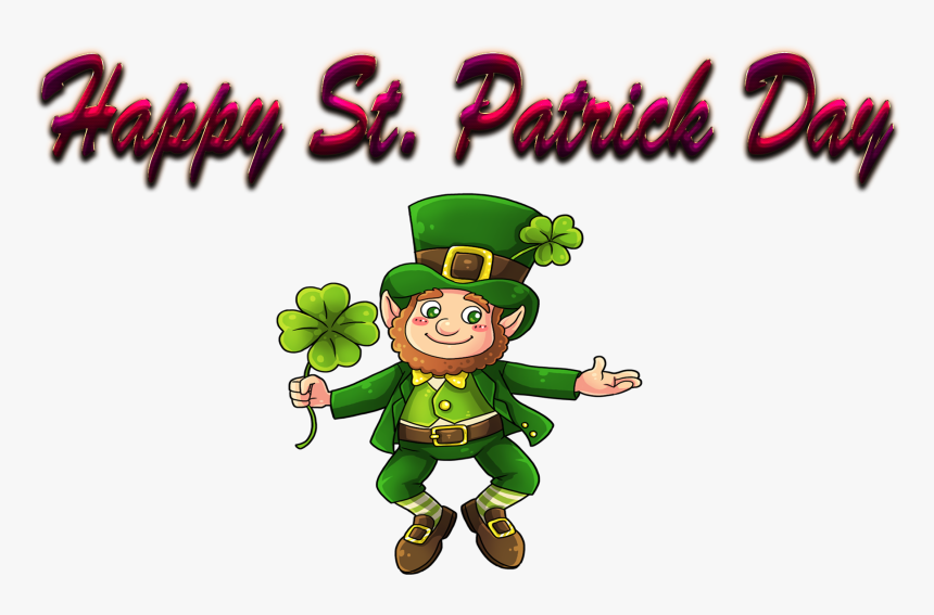 Patrick"s Day Png Logo - Cartoon, Transparent Png, Free Download