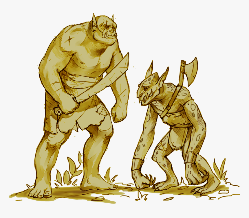 Ogres And Trolls - Child Of Elf And Ogre, HD Png Download, Free Download