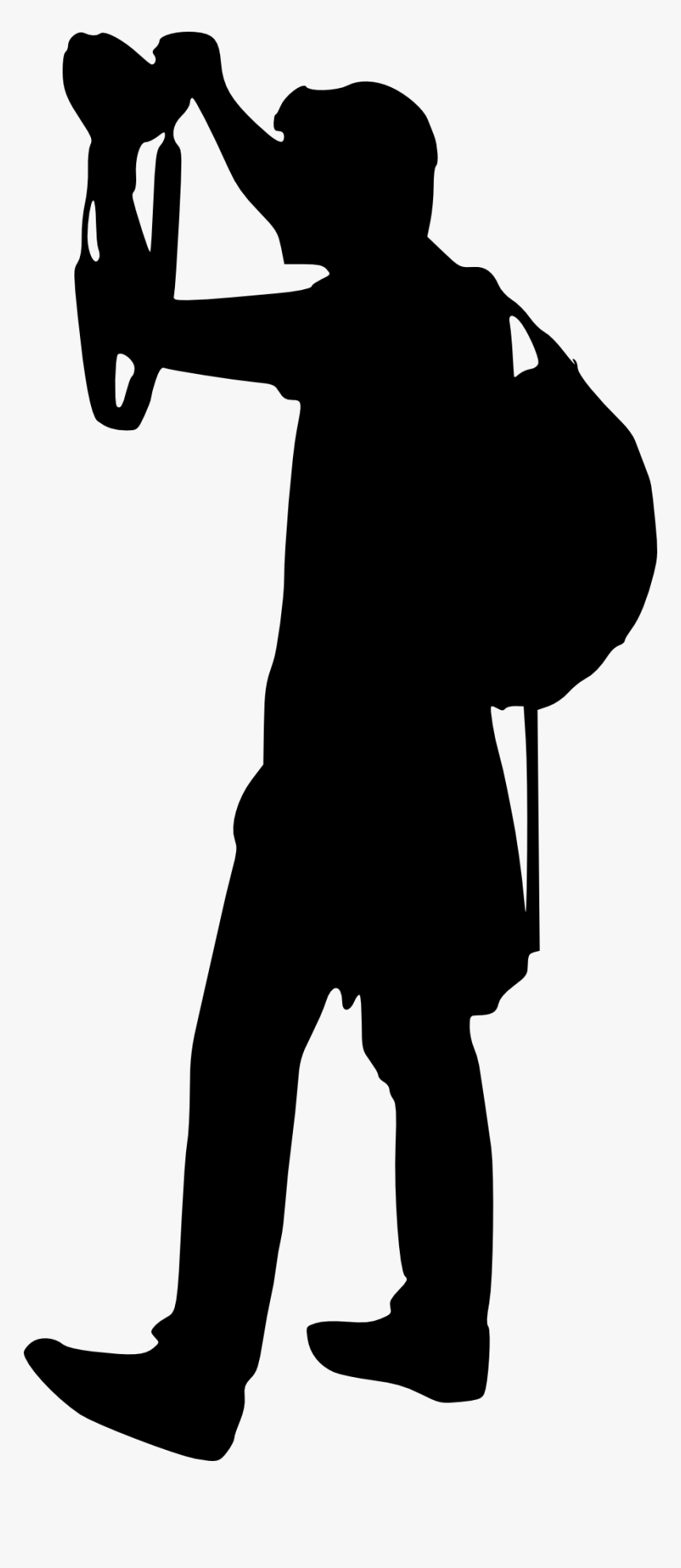 Photographer Silhouette Png, Transparent Png, Free Download