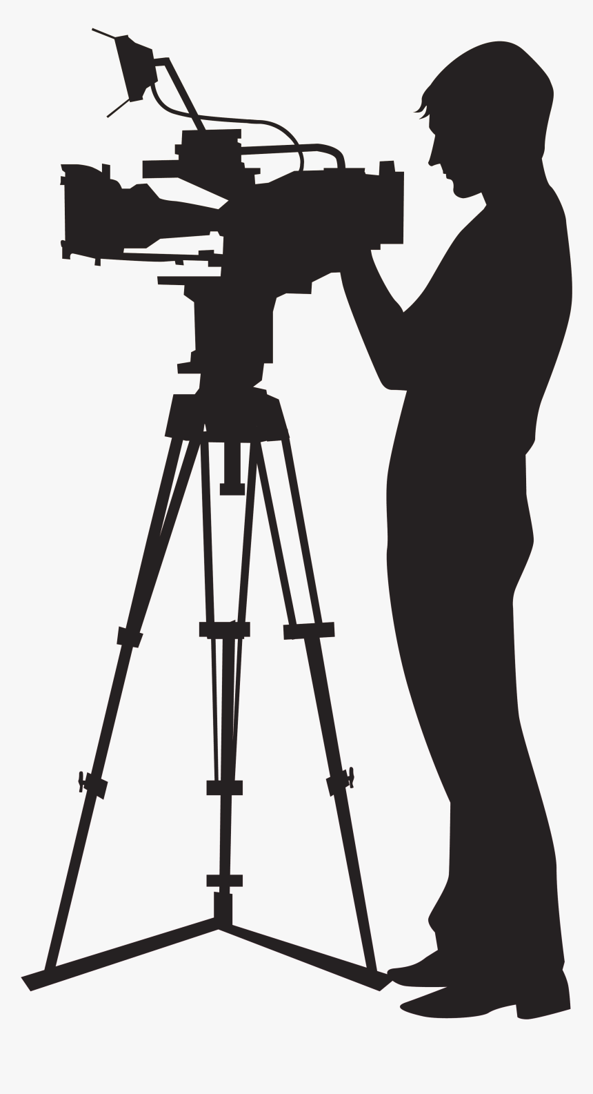 Clipart Camera Man - Camera Operator Clip Art, HD Png Download, Free Download