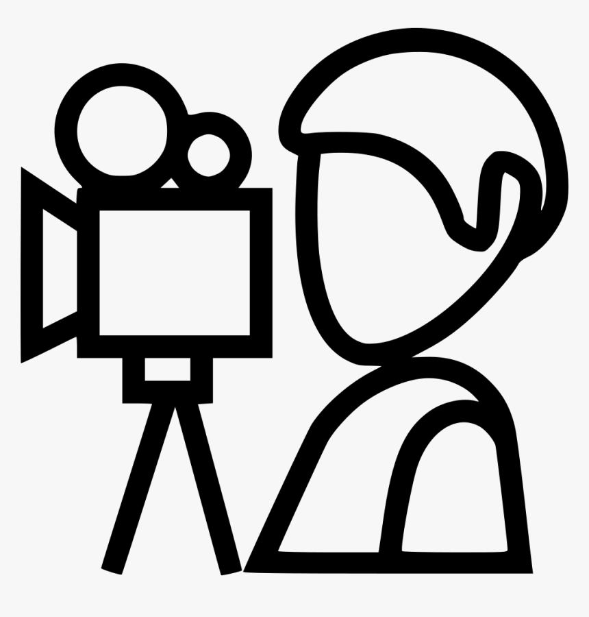 Camera Man - Women In Car Icon, HD Png Download, Free Download