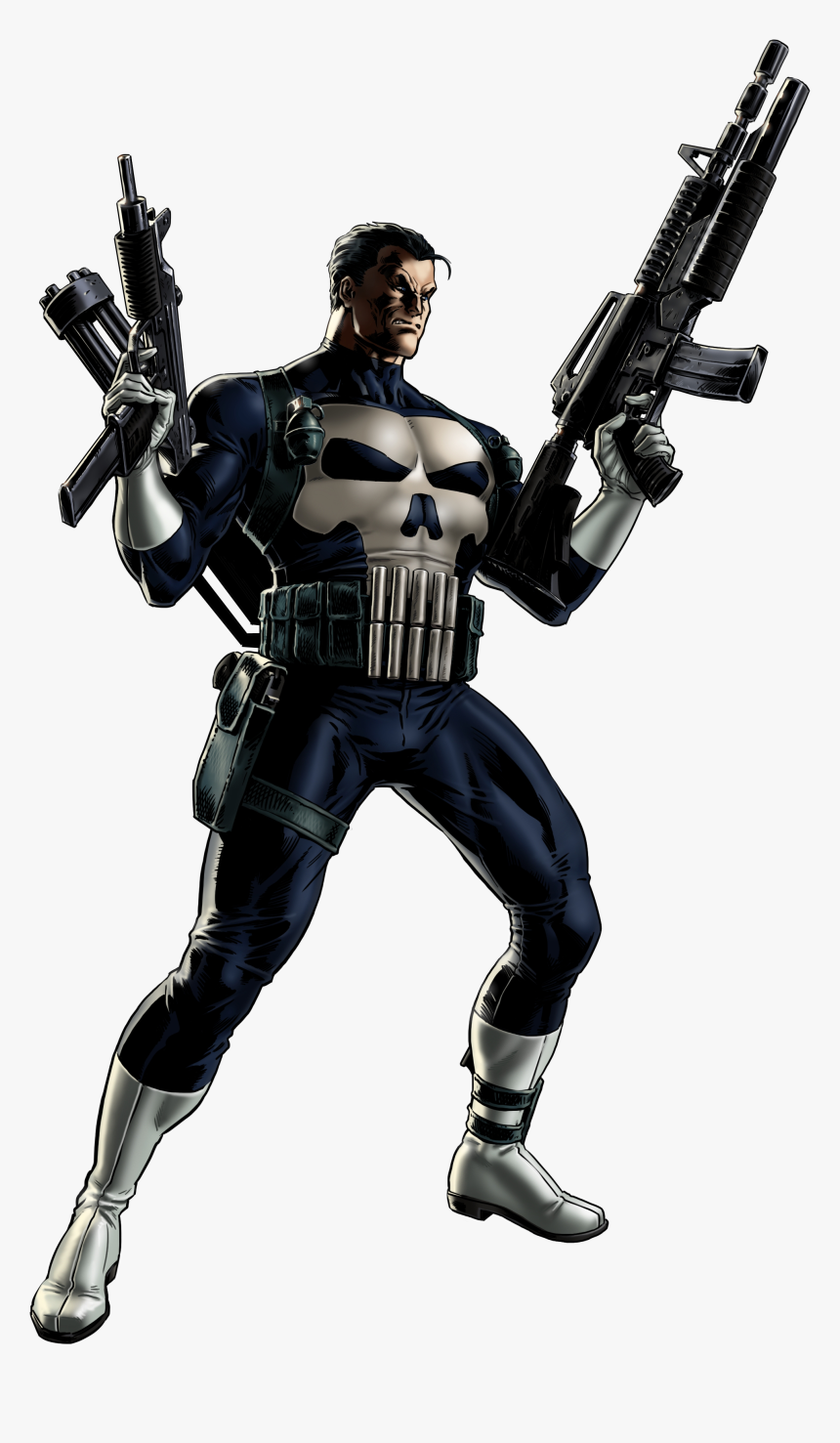 Punisher Marvel Avengers Alliance, HD Png Download, Free Download