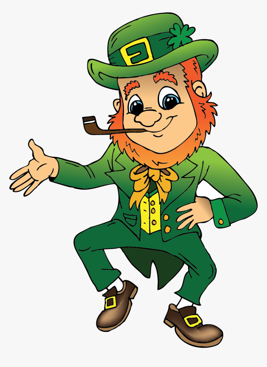 Patrick"s Day Clip Art And Animations - Leprechaun St Patrick's Day Clip Art, HD Png Download, Free Download
