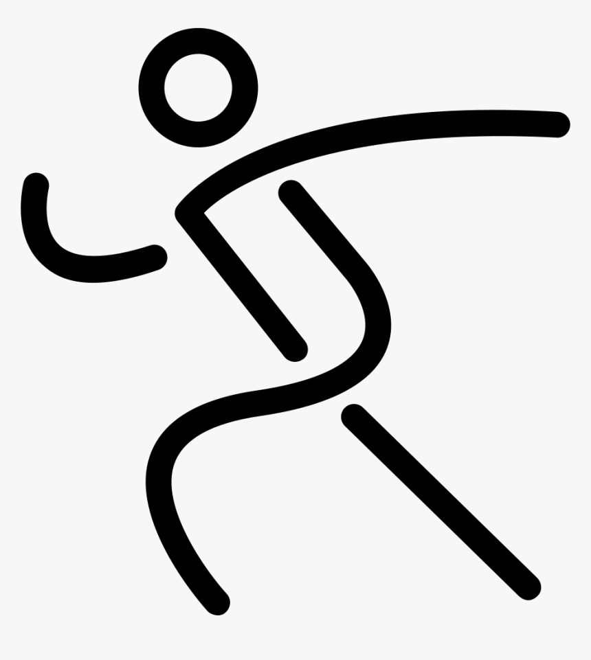 Running Stick Man Png - Running Stick Man Icon, Transparent Png, Free Download