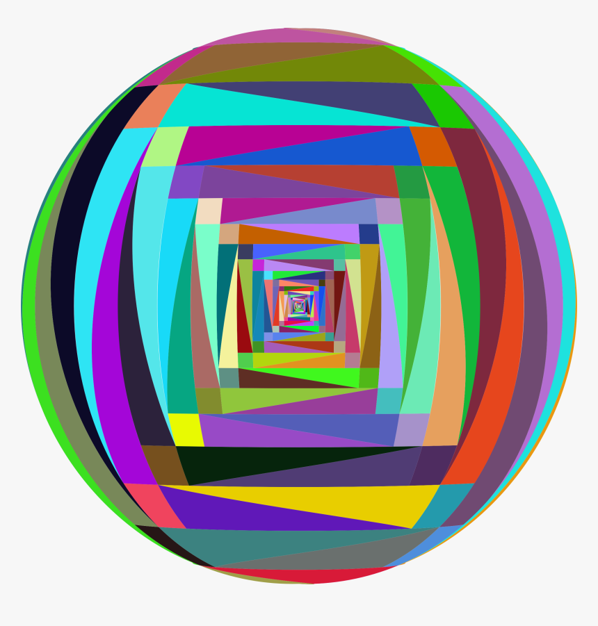 Abstract Polygonal Orb Clip Arts - Circle, HD Png Download, Free Download
