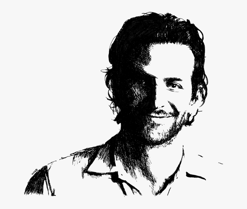 Bradley Cooper - Sketch, HD Png Download, Free Download