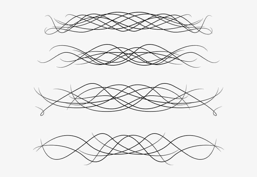 Transparent Swirl Divider Png - Portable Network Graphics, Png Download, Free Download