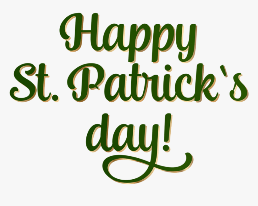 Free Png Happy Saint Patrick"s Day Png Images Transparent - Happy St Patricks Day Clip Art, Png Download, Free Download