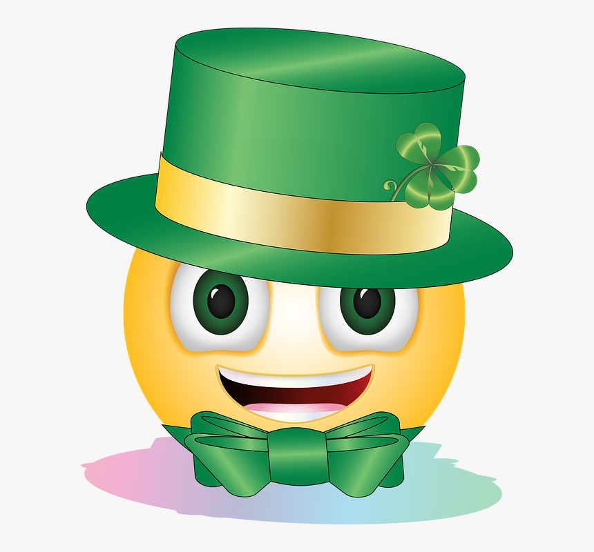 St Patrick"s Day Smiley, Smiley, St Patrick - St Patrick Day 2019 Emoji, HD Png Download, Free Download