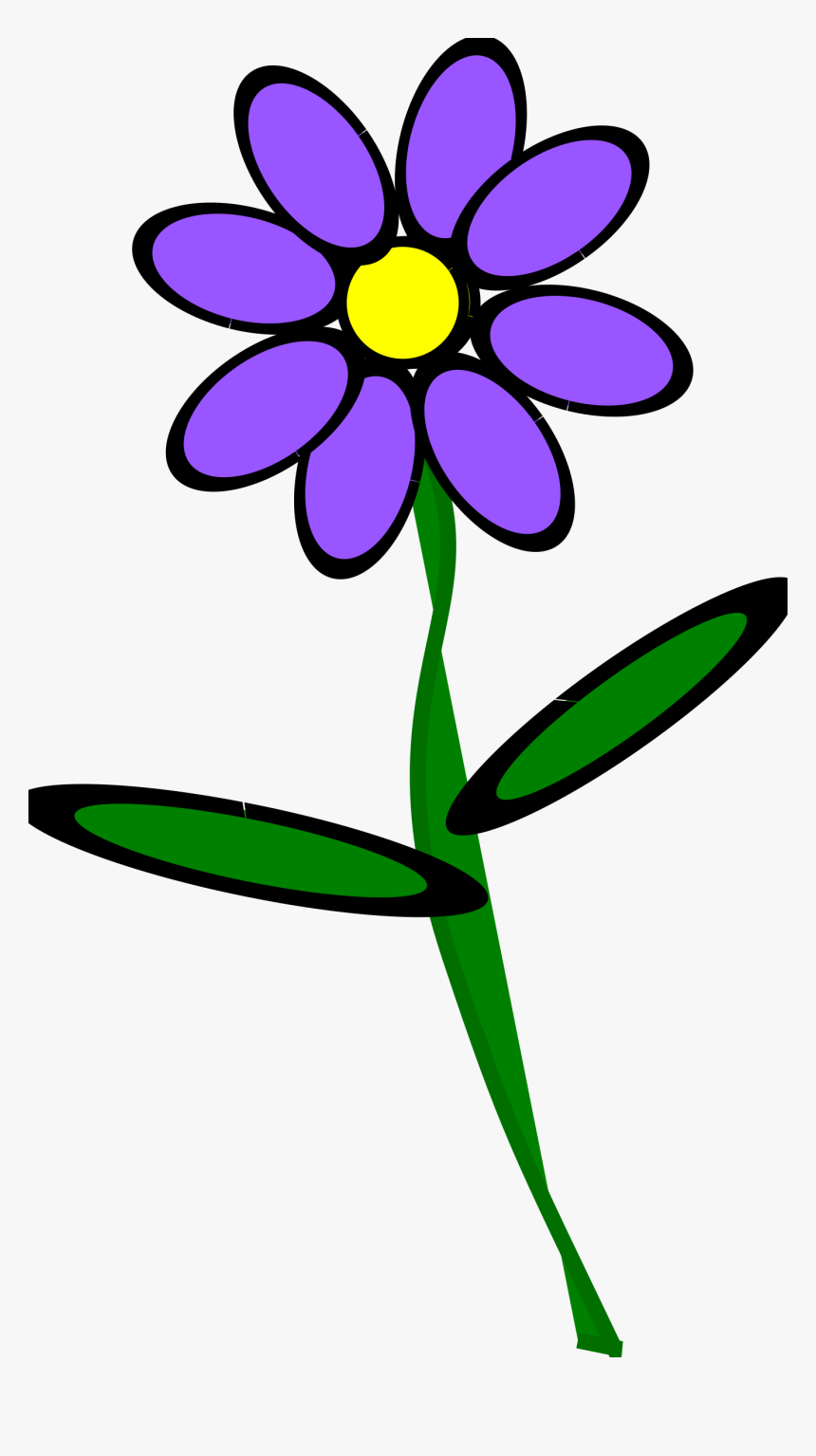 Transparent Flower Stem Clipart - Caule De Flor Desenho Png, Png Download, Free Download