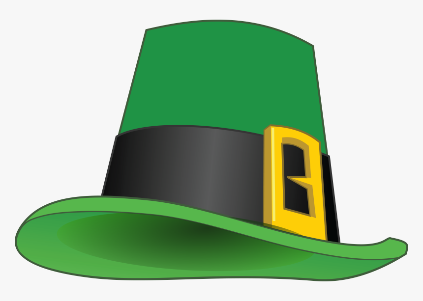 Free Clipart Of A St Patricks Day Leprechaun Hat - Leprechaun Hat Clip Art, HD Png Download, Free Download