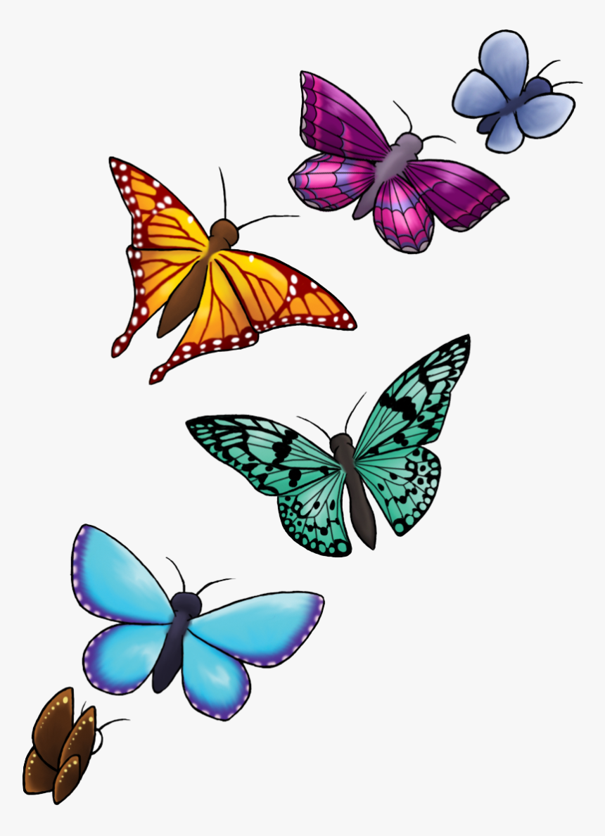Butterfly Hd Png - Butterfly Design Png, Transparent Png, Free Download