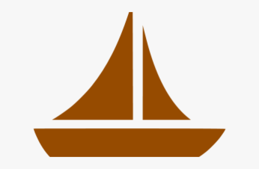 Sail Clipart Brown Boat - Sail, HD Png Download, Free Download