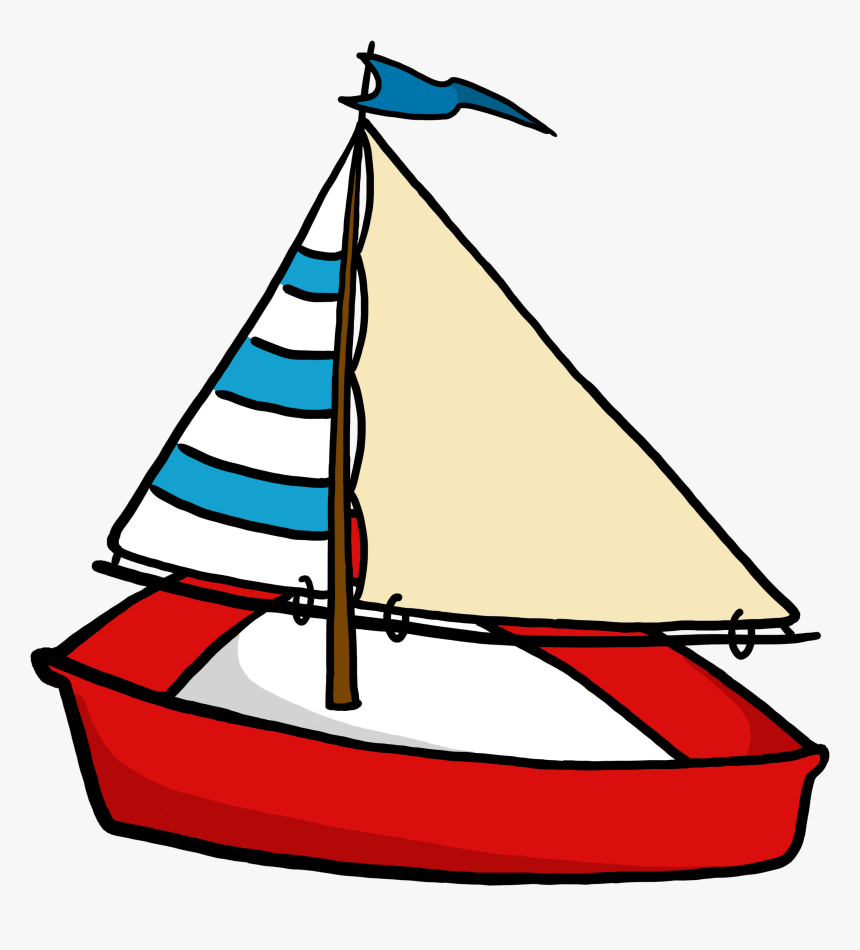 Clip Bag Sailing - Clip Art Boat Png, Transparent Png, Free Download