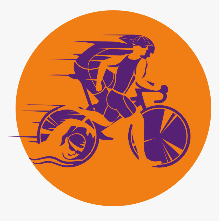 Ironman Triathlon Bicycle Cycling Running Png File - Ironman Triathlon Dessin, Transparent Png, Free Download