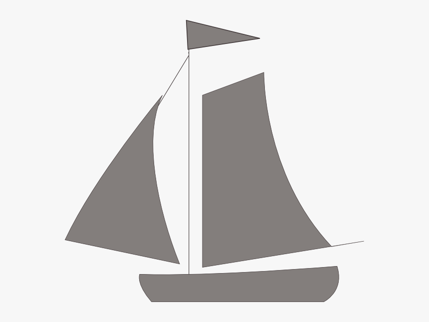 Sailing Boat Svg Clip Arts - Clipart Sailboat, HD Png Download, Free Download