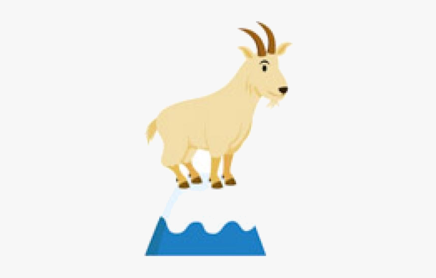 Goat Mountain Clipart Free On Transparent Png - Goat Mountain Clip Art, Png Download, Free Download