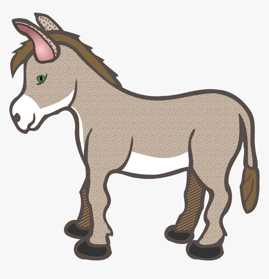 Donkey Clipart, HD Png Download, Free Download
