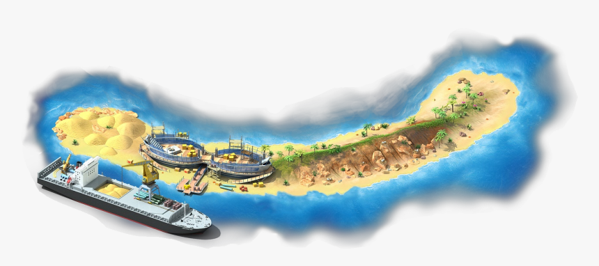 Megapolis Wiki - Artificial Island, HD Png Download, Free Download