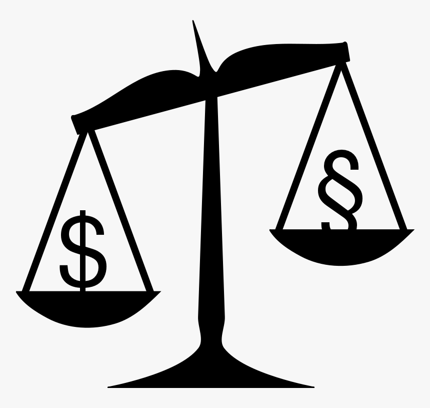 Law Balance Scale - Scales Of Justice Clip Art, HD Png Download, Free Download