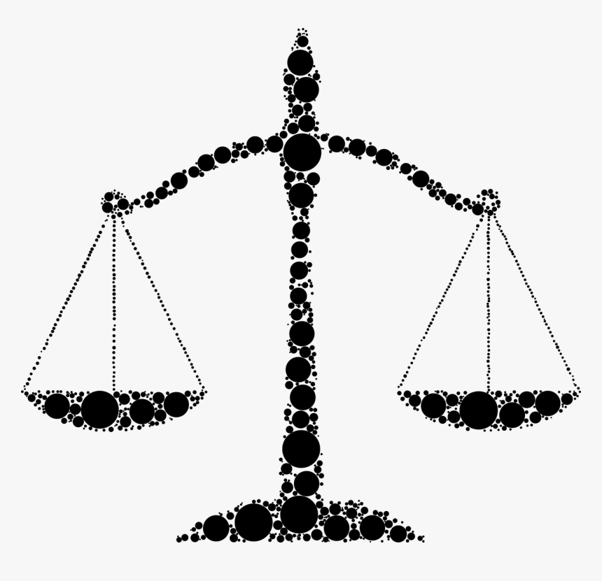 Justice Scales Law Free Picture - Derecho Silueta, HD Png Download, Free Download