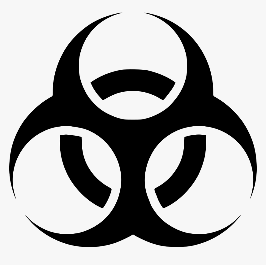 Biological Hazard Hazard Symbol Sign - Resident Evil Biohazard Logo, HD Png Download, Free Download