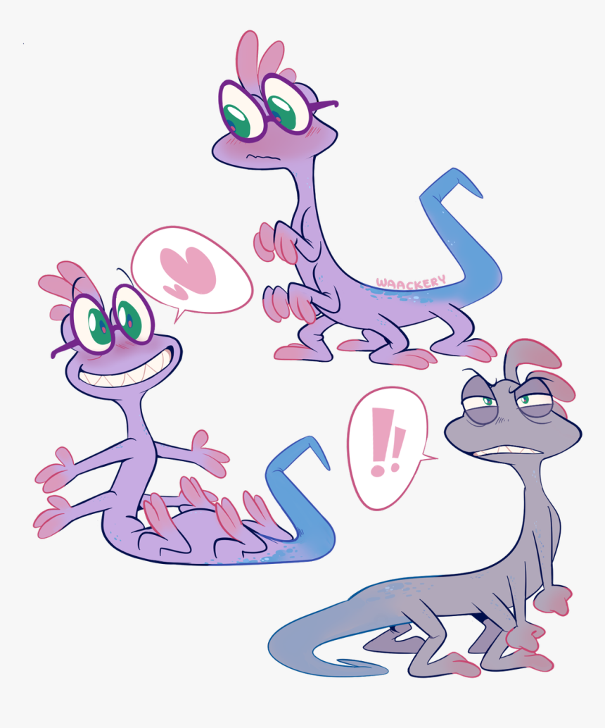 Monsters Inc Fanart Randall, HD Png Download, Free Download