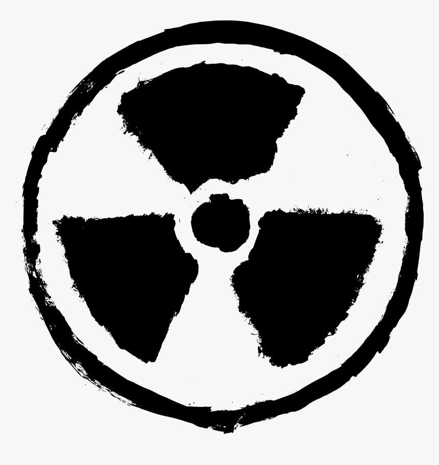Biohazard Transparent Grunge - Radioactive Sign No Background, HD Png Download, Free Download