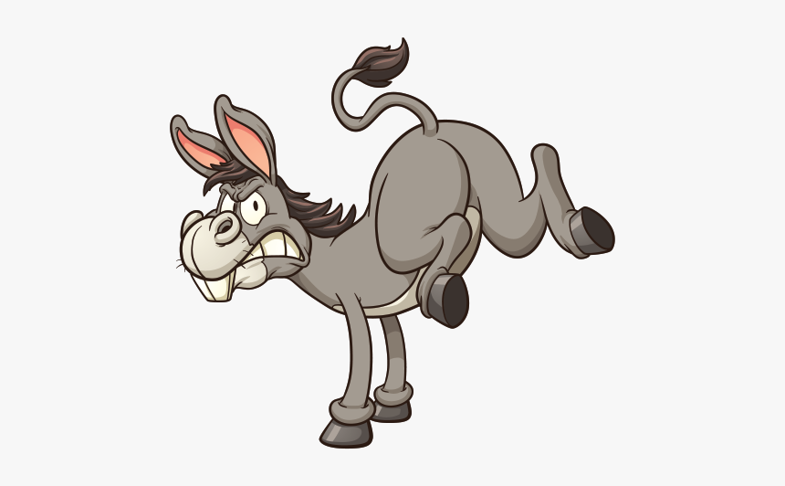 Donkey Cartoon Png - Cartoon Mules, Transparent Png, Free Download