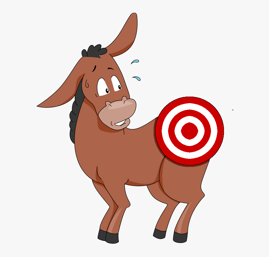 Pin The Tail On The Donkey - Brincadeira Rabo Do Burro, HD Png Download, Free Download