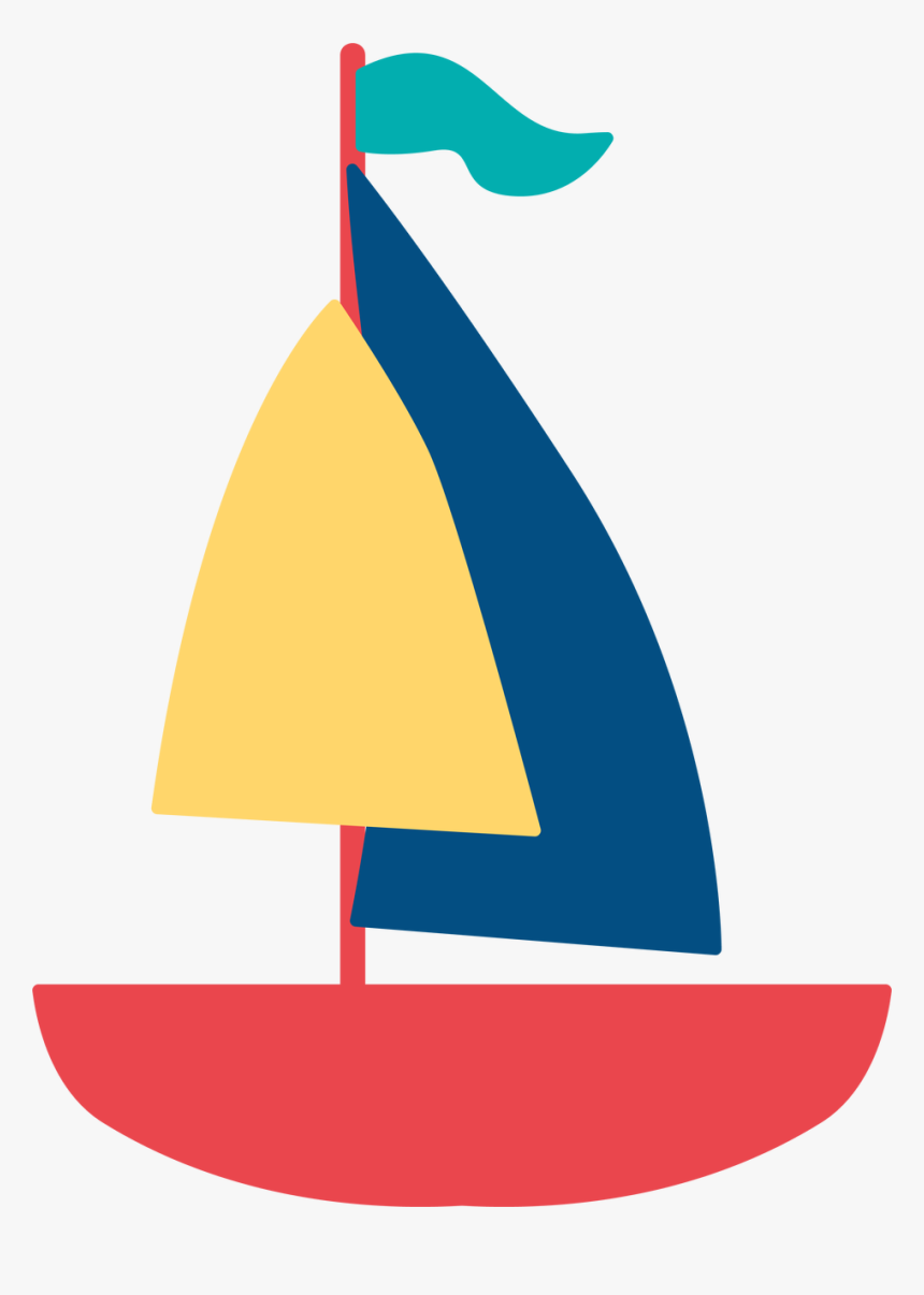 Larger Clipart Sail Boat - Sail, HD Png Download, Free Download