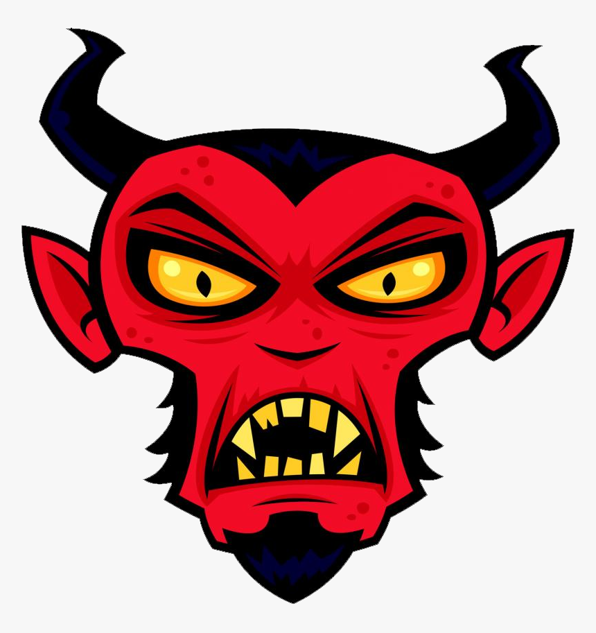 Transparent Monster Face Png - Mad Devil, Png Download, Free Download