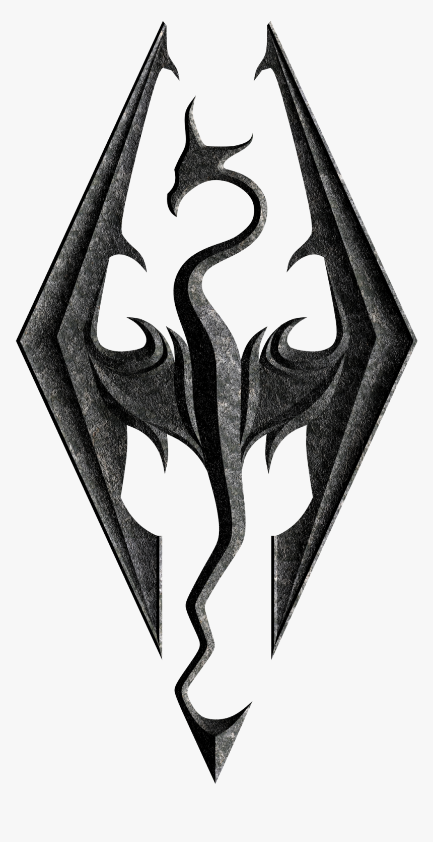 Biohazard Symbol Clipart Skyrim Symbol - Skyrim Symbol, HD Png Download, Free Download