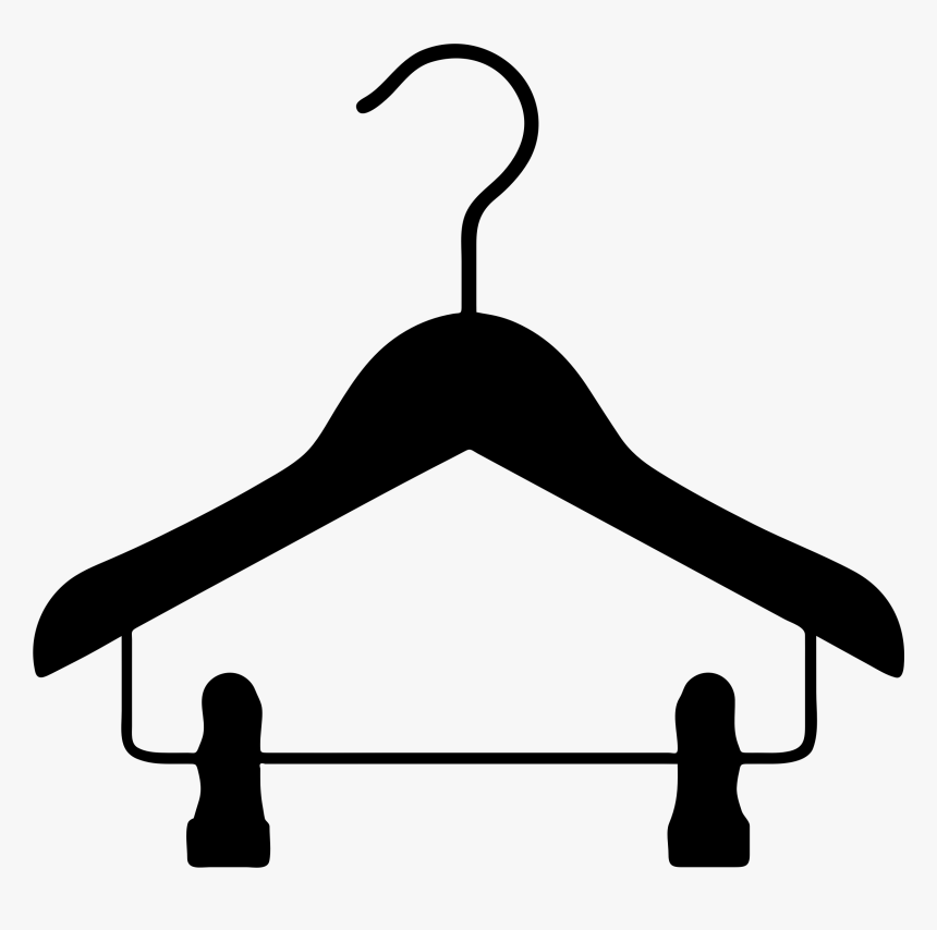 Clothes Hanger Clothing Clip Art - Clothes Hanger Clip Art, HD Png Download, Free Download