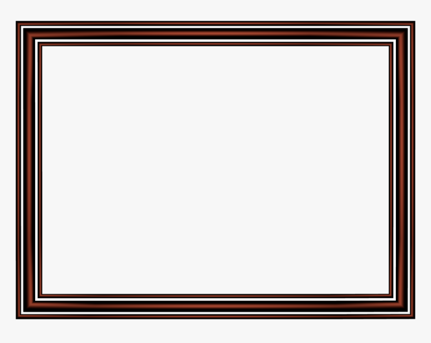 Shiny Metallic Elegant Embossed Frame Rectangular Powerpoint - White Tiger Painting India, HD Png Download, Free Download