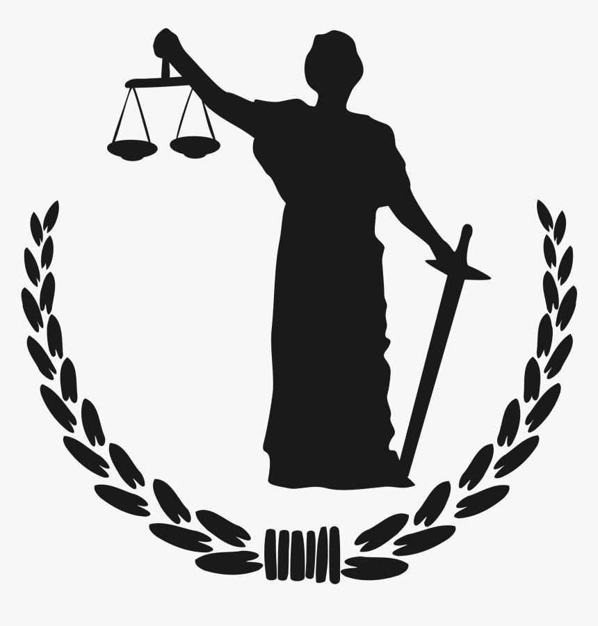 Justice Silhouette Png, Transparent Png, Free Download