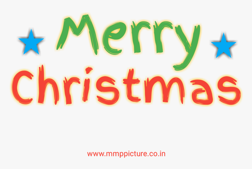 Transparent Christmas Text, Merry Christmas Text Png, - Graphic Design, Png Download, Free Download