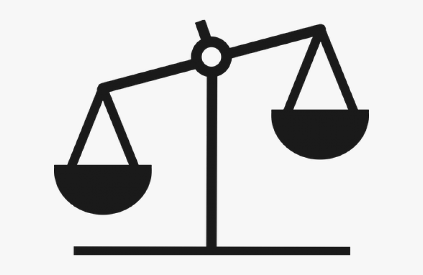 Scales Of Justice Clipart - Uneven Balance, HD Png Download, Free Download