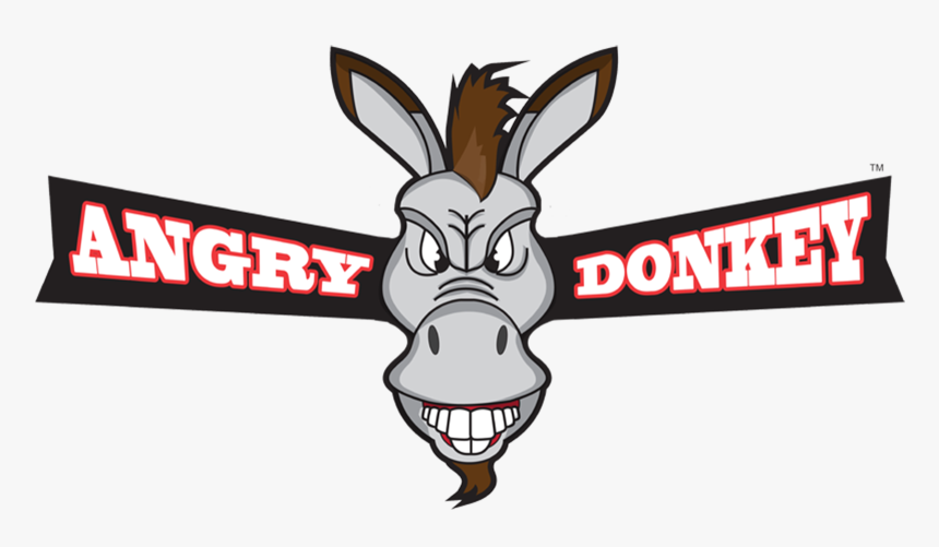 Logo - Angry Donkey - Cartoon, HD Png Download, Free Download