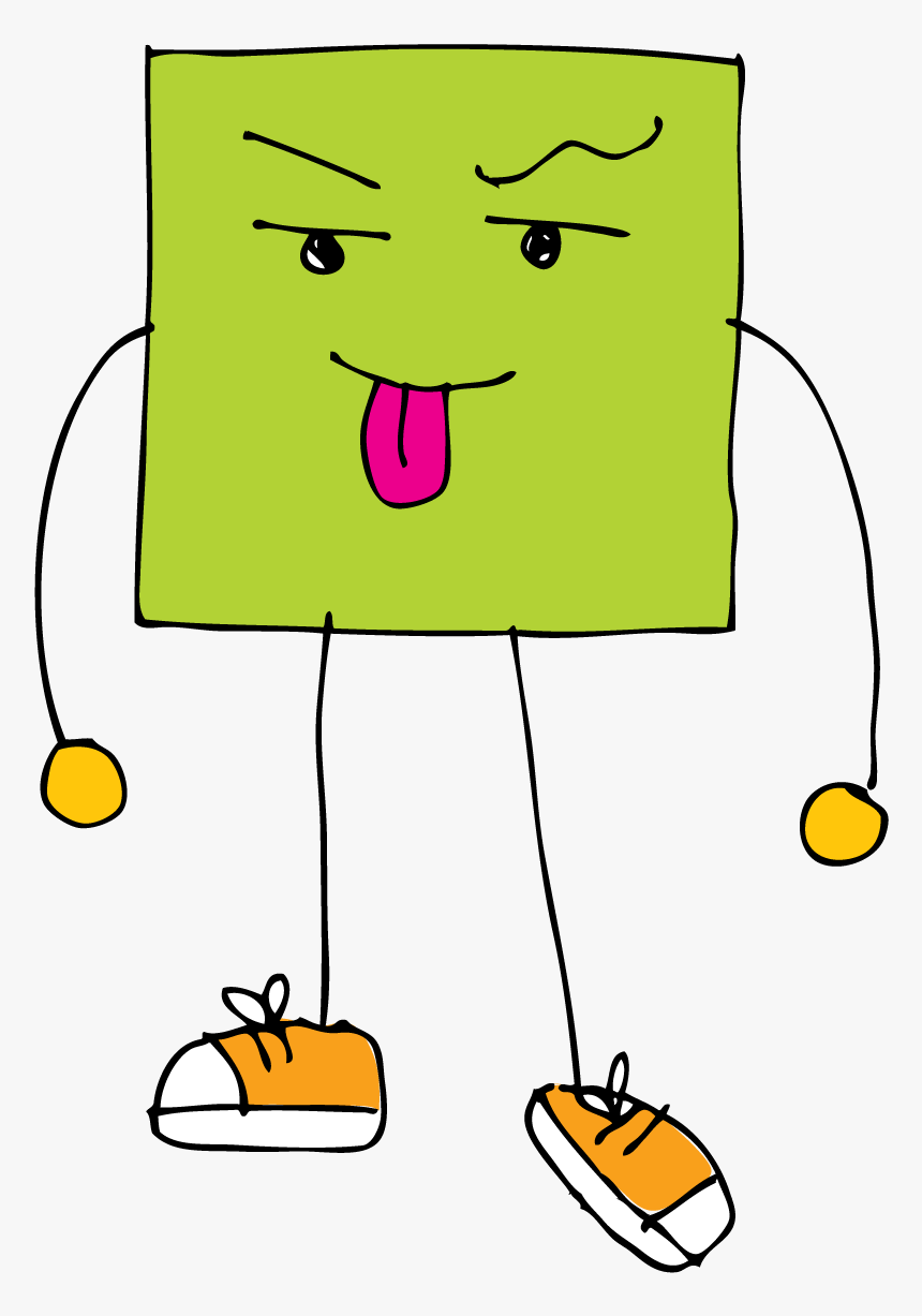 Credit To Kpm Doodles - Square Shape Picture For Kids Clip Art, HD Png Download, Free Download