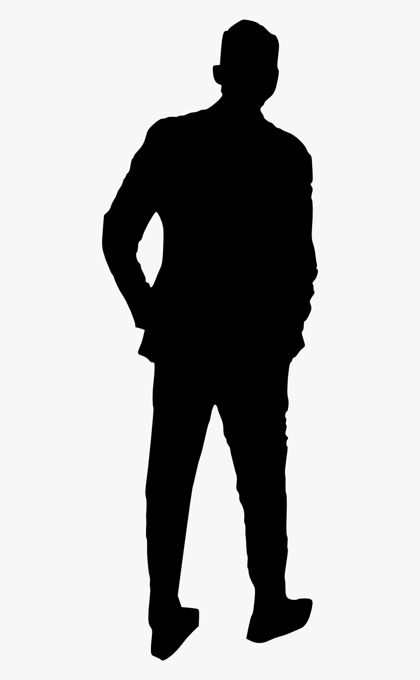 Man Silhouette Png, Transparent Png, Free Download