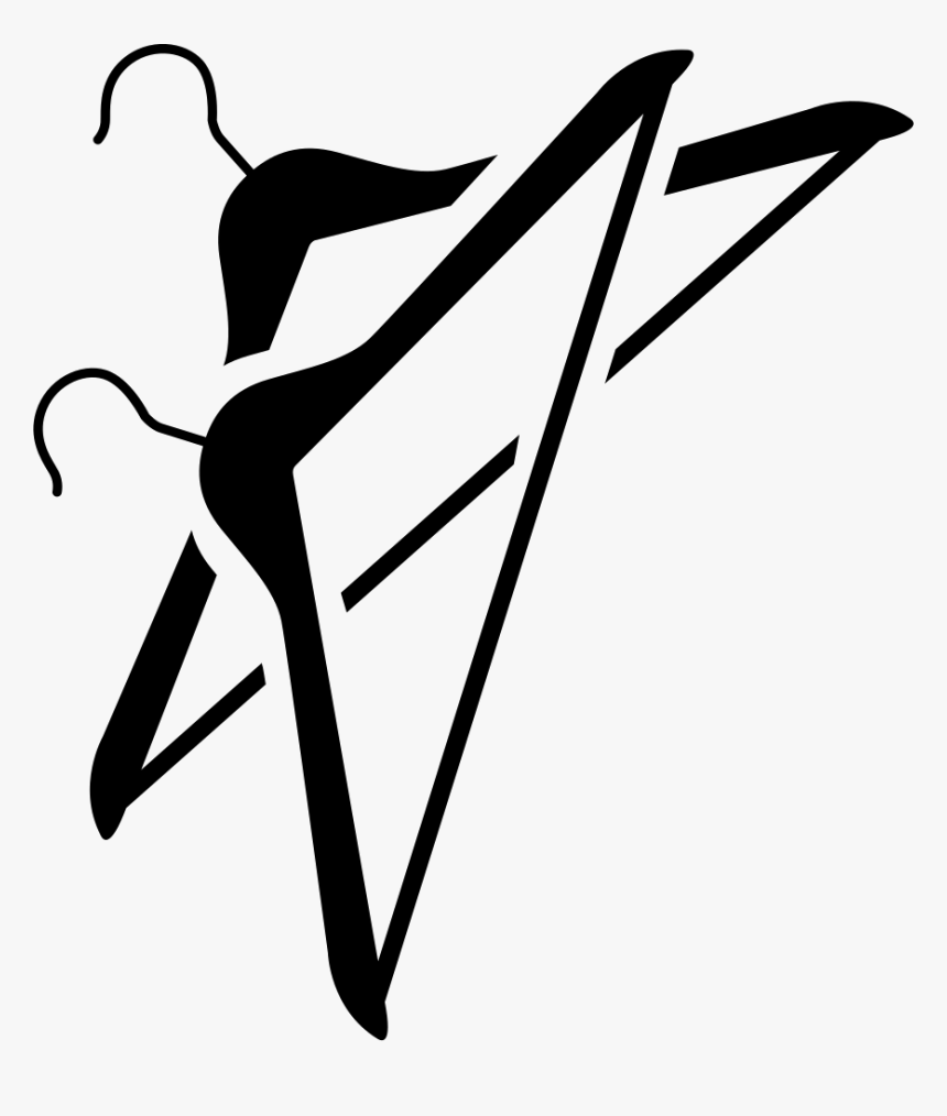 Transparent Clothes Hanger Clipart - Clothes Hanger Icon Png, Png Download, Free Download