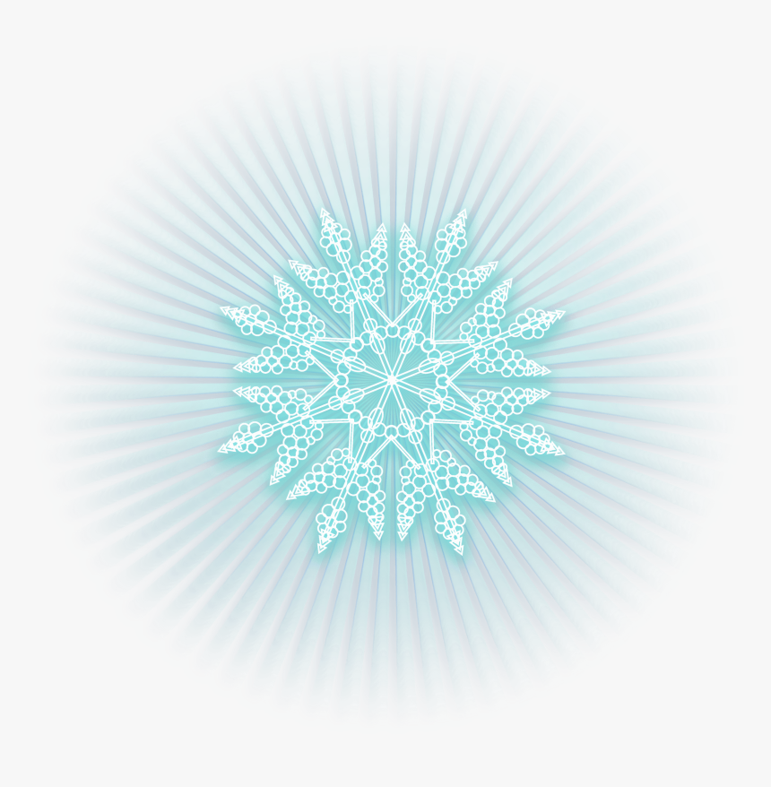 Snowflake Blue Ice - Black And Silver Backgrounds, HD Png Download, Free Download
