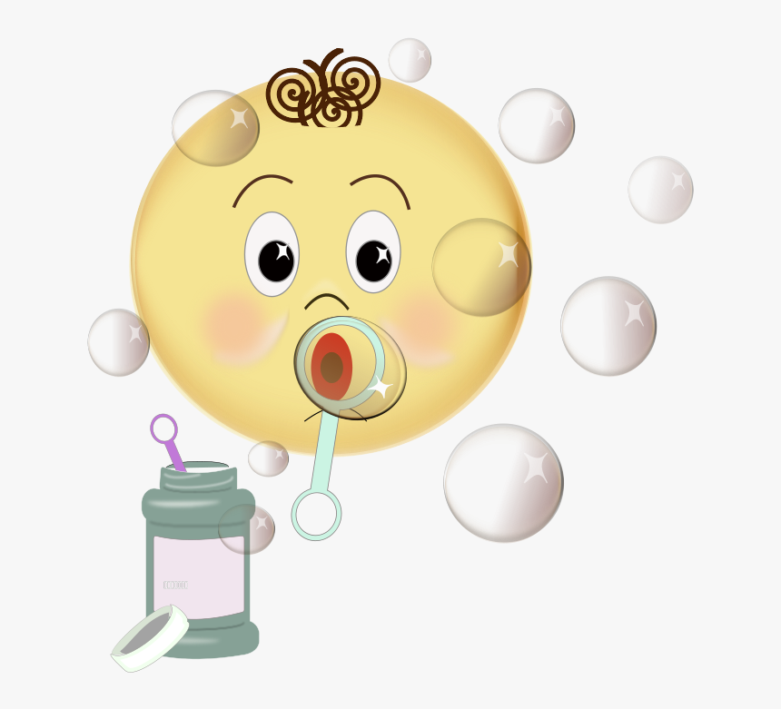 Transparent Transparent Soap Bubble Png - Blowing Bubbles Clipart Gif, Png Download, Free Download