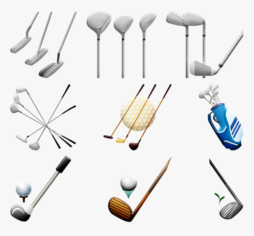 Golf, Clubs, Ball, Irons, Wood Club, Golfer, Sport - ゴルフ クラブ イラスト フリー 素材 Ai, HD Png Download, Free Download