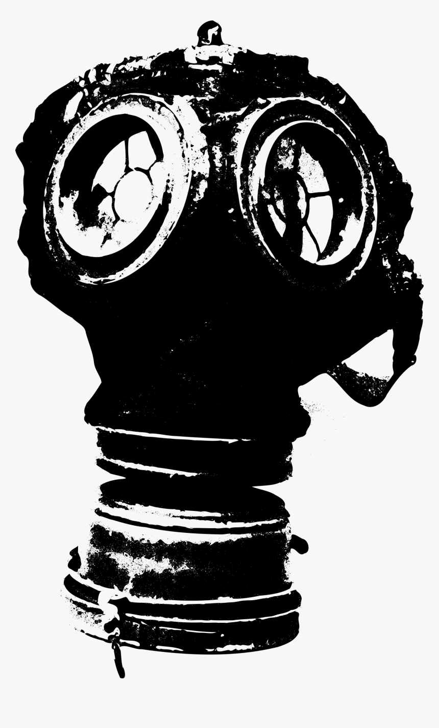 Biohazard Symbol Clipart Gas Mask - Gas Mask World War 1 Png, Transparent Png, Free Download