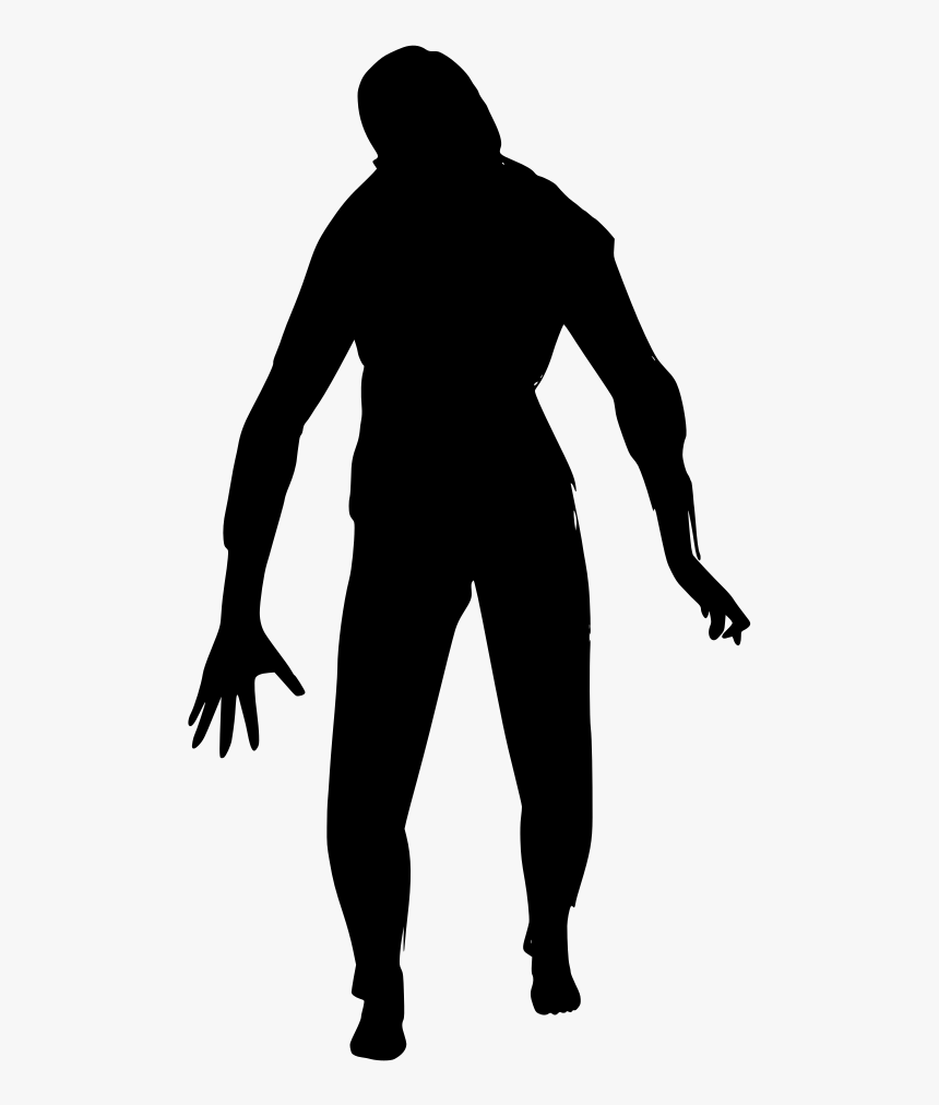 Silhouette Scary Man , Png Download - Transparent Silhouette Scary Man, Png Download, Free Download