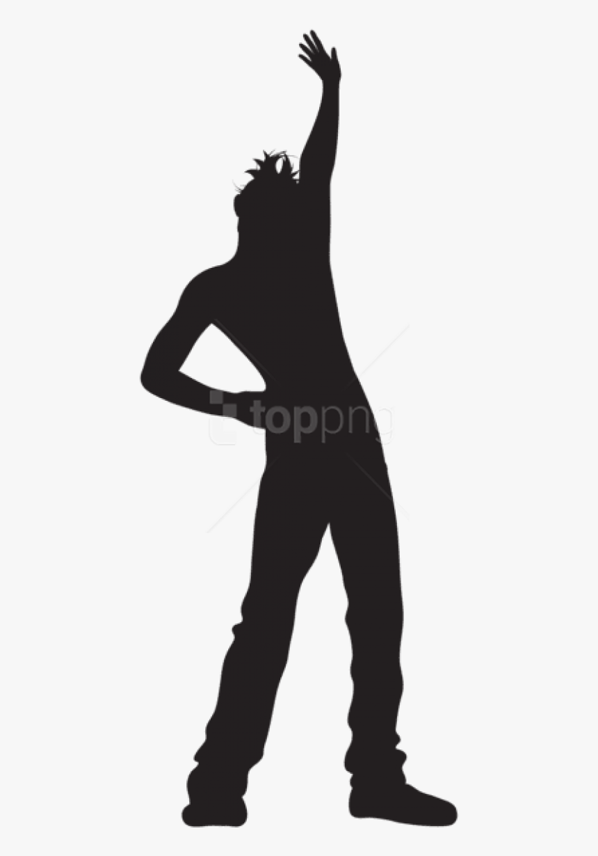 Free Png Dancing Man Silhouette Png - Men Dancing Clip Art, Transparent Png, Free Download