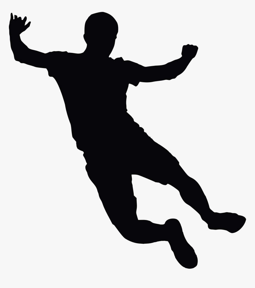 Jumping Man Silhouette 2 Icons Png - Animal Vs Human Research, Transparent Png, Free Download
