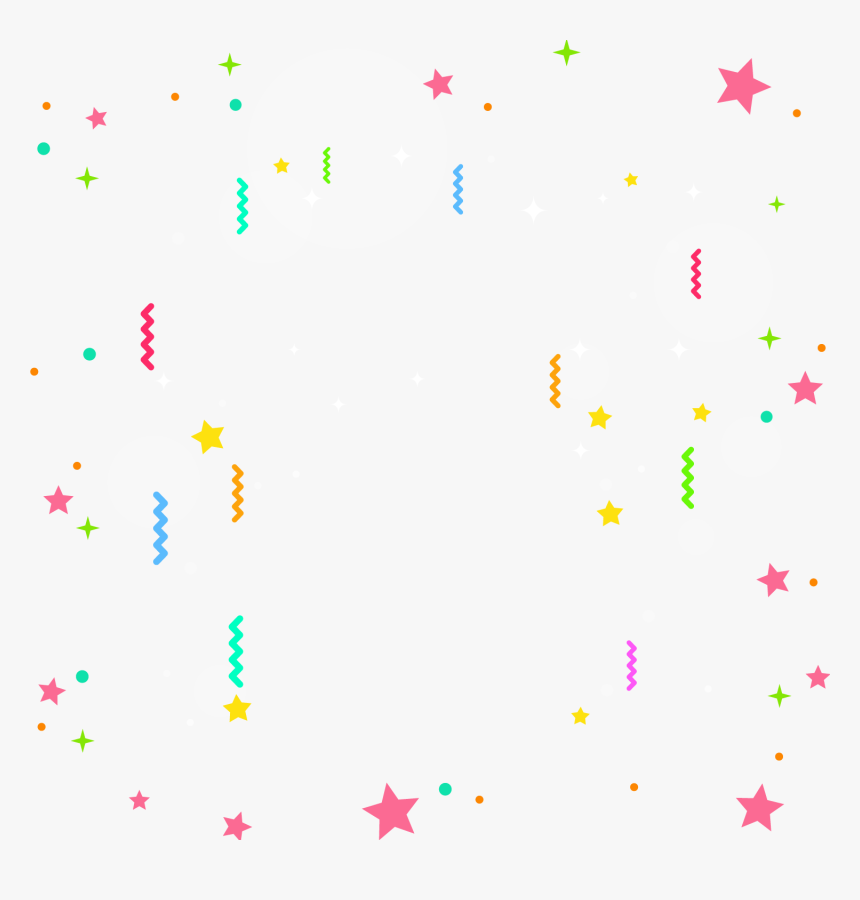 Floating Stars Png Photos - Birthday Background For Picsart, Transparent Png, Free Download